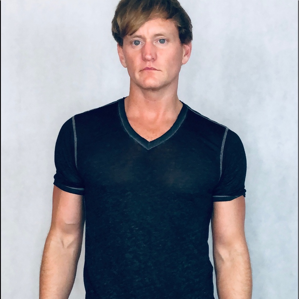 Express Men, Tee shirt, Black, Size Extra small